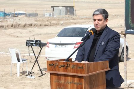 آغاز ساخت مدرسه ۱۲ کلاسه به یاد شهدای میناب